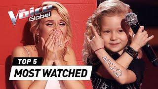 The world's MOST WATCHED Blind Auditions in The Voice Kids 2020