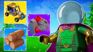 Top 5 Activated Balloon Tricks in LEGO Fortnite! (Unlimited Loot Farm)