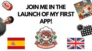 Soon i will launch my first app Your Daily Cooking! Join me!