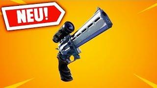 NEUER "REVOLVER MIT ZIELFERNROHR" KOMMT in FORTNITE!! - NEUES FORTNITE UPDATE!!