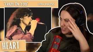 First Time Listening To HEART Crazy On You - Live 1977 | Vocal Coach Reaction (& Analysis)