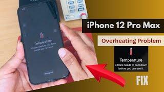 iPhone 12 pro max temperature warning over heating battery draining  fast Fix! audio not working Fix