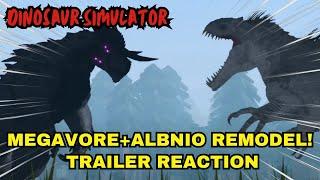 MEGAVORE+ALBINO REMODEL TRAILER |Dinosaur Simulator|