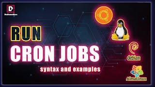 Schedule Cron Job in Linux, Ubuntu, Fedora, Debian, AlmaLinux | Run Cron Job | Cron Job tutorial