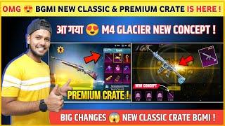 M4 Glacier Coming in Bgmi ? | Next Classic Crate Bgmi | Next Premium Crate Bgmi