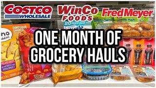 JULY MONTHLY FOOD SHOPPING | Month of Groceries