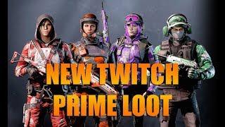 NEW TWITCH PRIME ITEMS - Rainbow Six Siege Operation Grim Sky