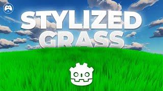 Stylized Grass in 5 Minutes // Godot 4 Tutorial