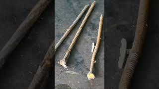 simple iron clad blade test clip from tutorial video #ironclad #bladetest #bushcraft #blacksmithing
