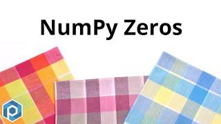 Python NumPy | Zeros