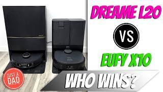 COMPARE Dreame L20 Ultra vs eufy X10 Pro Omni Robot Vacuum & Mop  My Top Two Picks!