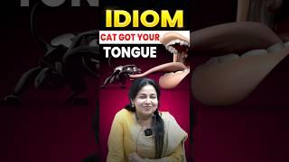 Cat Got Your Tongue  | Idiom | English By Neetu Mam #english #Idiom #neetumam #learnenglish