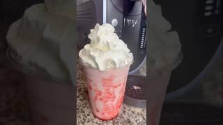 MAKING HOMEMADE STRAWBERRY MILKSHAKES AT HOME USING THE NINJA SLUSHI MACHINE ️‍ #milkshake
