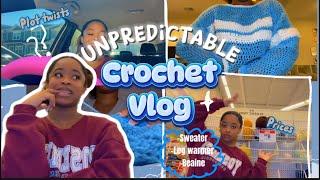 Perfect Winter Gift,   PLOT TWISTS, Creative Process, Excitement, Shock ALL IN ONE CROCHET VLOG