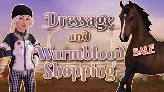 Warmblood Shopping & Dressage!  | Star Stable Online