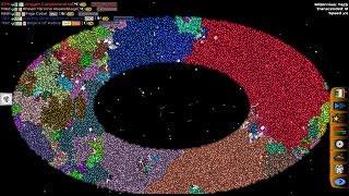 AI Only Timelapse: History of One Galaxy (10000 Stars, 2 Million Years Simulation)