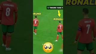 Ronaldo Unselfish Moments with Bruno️ #football #pourtoi #shorts #soccershorts #soccer #edit #cr7