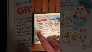 Gasha card game mini unboxing #scottishgeekplays #boardgames