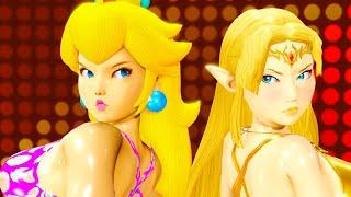 Peach vs Zelda