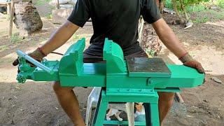 Diy/Homemade Big Hydraulic Vise 32tons capacity part 2 of 2