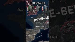 Magna Europa (XXL Europe) | HOI4 TIMELAPSE #ww2 #shorts #timelapse #heartsofiron4