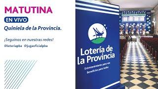 [Matutina] Sorteo de la Quiniela   - 8 de marzo de 2025