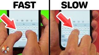 You're Typing WRONG - iPhone Typing Tricks!