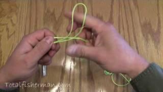 How to tie the Double Palomar Knot