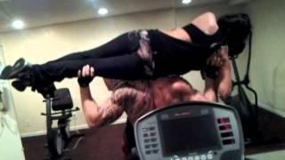 Human Shoulder Press by Alejandro Rey