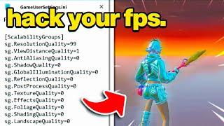 These Game User Settings IMPROVE FPS & ZERO INPUT DELAY (Fortnite Optimization Guide!)