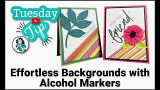 Effortless Backgrounds with Stampin' Blends – Step by Step Tutorial!