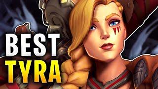 ABSOLUTE PEAK TYRA DAMAGE! - Paladins Gameplay Build