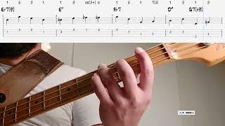 Easy Walking Bass with tabs