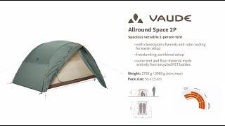 Instruction Manual VAUDE Allround Space 2P ️| VAUDE