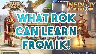 What Rise of Kingdom can learn from Infinity Kingdom!