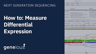 Measure Differential Expression in Geneious Prime