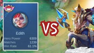 EDITH COUNTER HYLOS? BUILD EDITH TO MAKE TANK HEROES CRISPY 