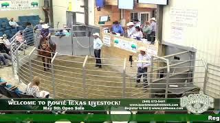 Bowie Texas Livestock May 5th Open Sale!