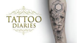 Tattoo Time-lapse | Digital Soul by Christos Tsintsaris