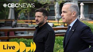 Carney meets with Zelenskyy at G7 summit after Trump's early departure