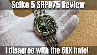 Seiko 5 SRPD75 Review - The Seiko 5kx Suits