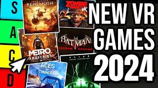 Best NEW Upcoming VR GAMES in 2024