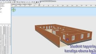 Uy qurish chizmasi 3D formatda qisqacha vedo   уй куриш чизмаси #UydaQoling