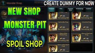 NEW SHOP MONSTER PIT !! WORTH 100% FOR NEW PLAYER+DUMMY! LEGACY OF DISCORD