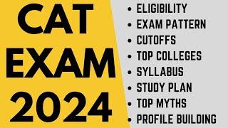 CAT exam 2024: Best MBA colleges, Complete syllabus, study plan, exam pattern, cutoffs, eligibility