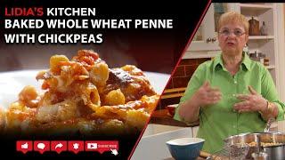 Baked Whole Wheat Penne with Chickpeas