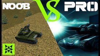 Tanki Online- Noob vs Pro