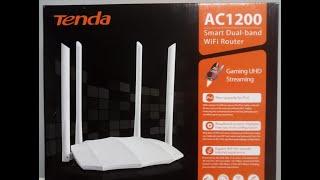 Tenda AC1200 4 Antenli Router Modem/ Use an Old WiFi Router as Repeater, Wifi Extender, Access Point