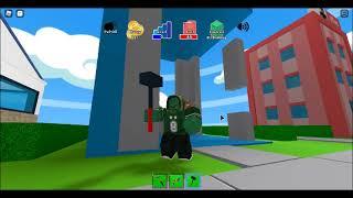 Showing you guys an code and playing the game. Roblox Demoville Demolition Simulator #1