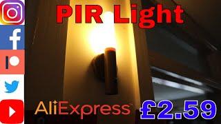 Cheap PIR Light - Emergency use - AliExpress Only £2.59